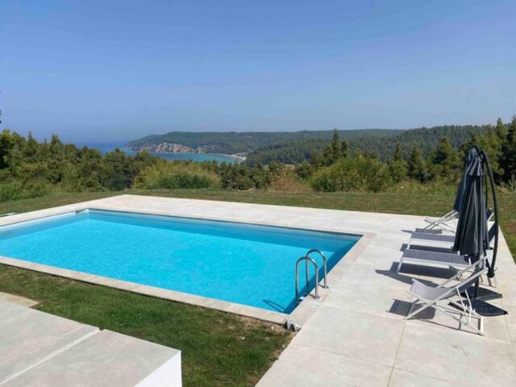 Elani New Luxury Villa Bagian luar foto